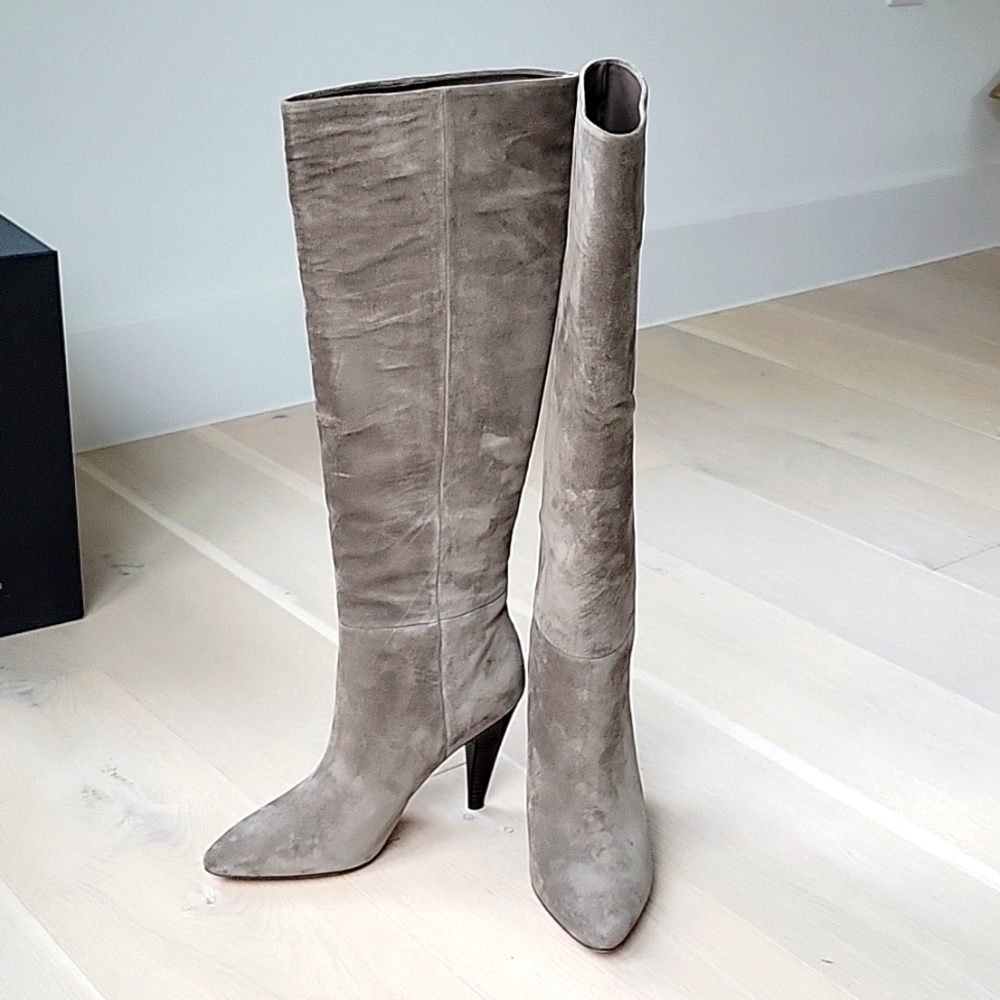NEW in Box Veronica Beard Ballan Tall Suede Boot
